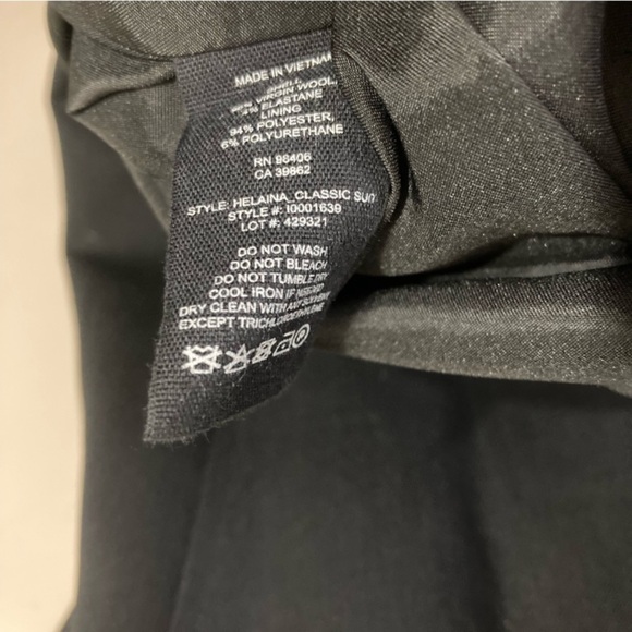 Theory Helaina Classic Dress Black Wool Size 8 Sleeveless - Picture 14 of 15